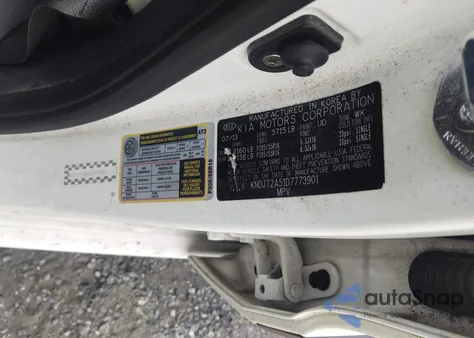 2013 Kia Soul from USA, damaged, VIN KNDJT2A51D7773901